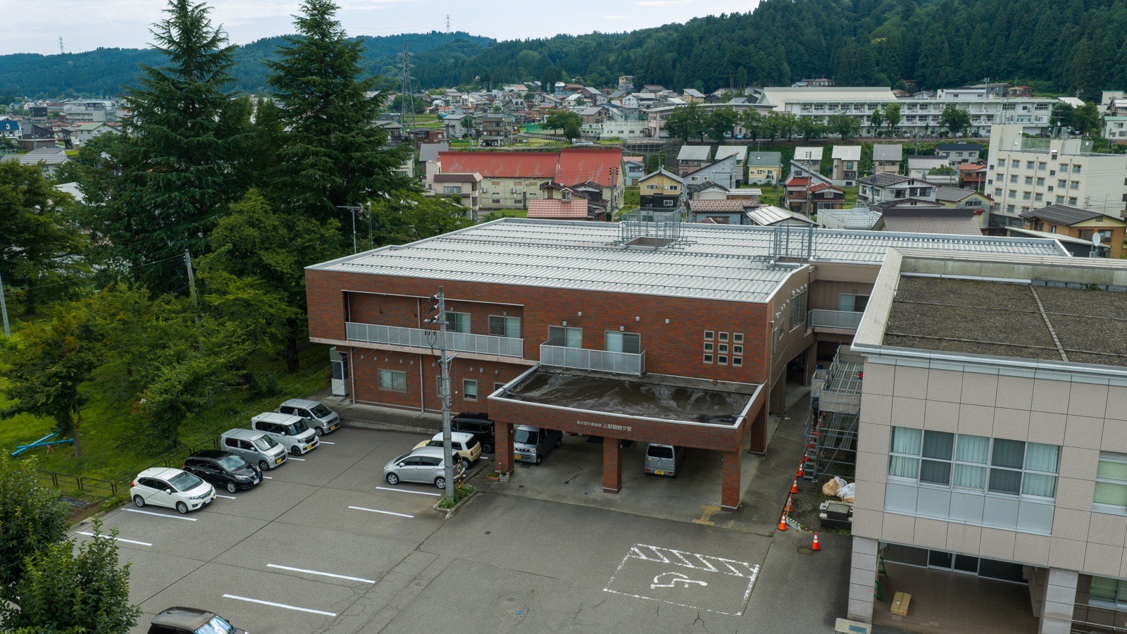 三好園四ツ宮の空撮
