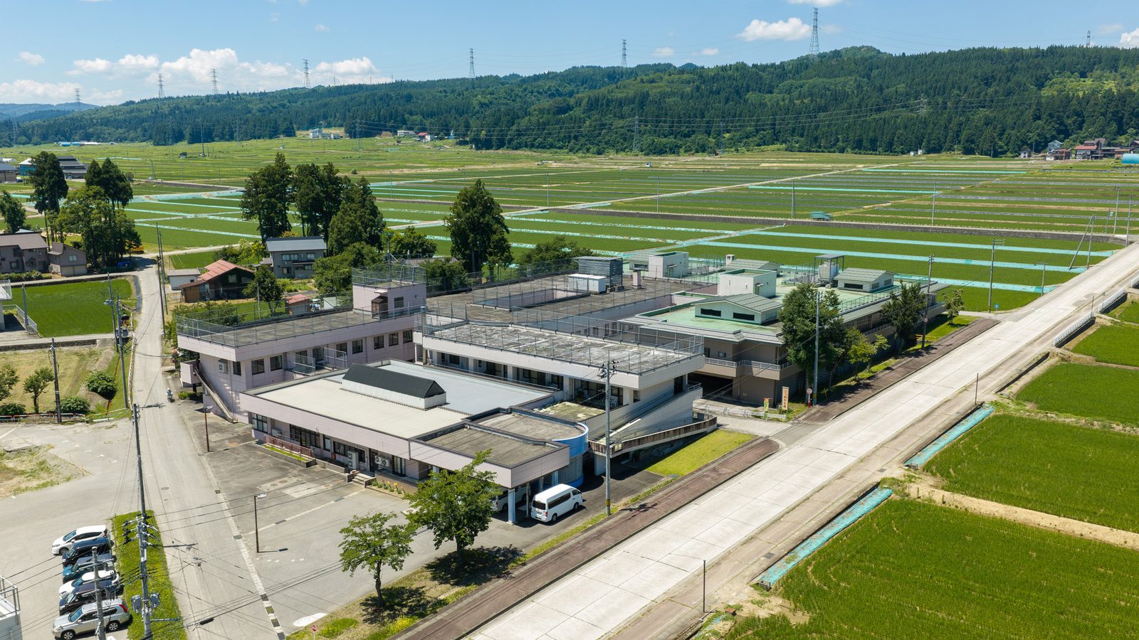 あかね園の空撮