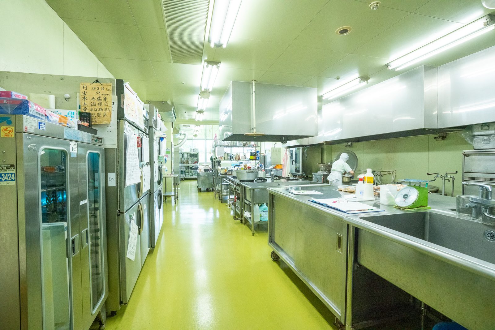 給食室の様子