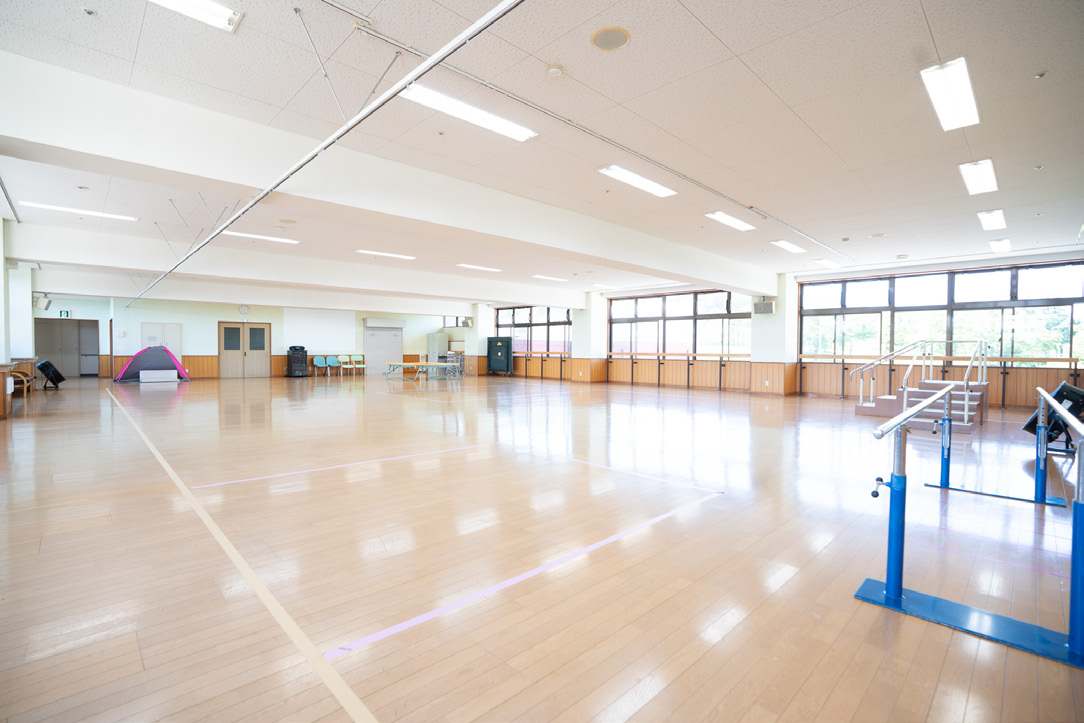 体育館の様子